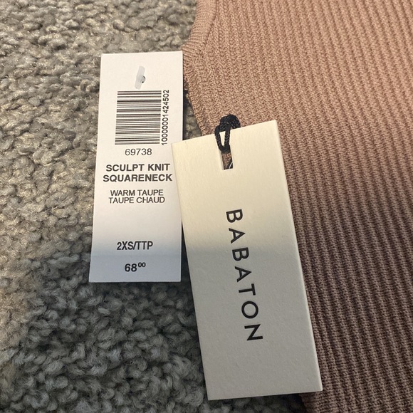 ARITZIA | BNWT Babaton Sculpt Knit Squareneck Tank - Picture 2 of 2